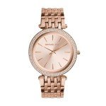 Michael Kors Rose Gold Women's Three-Hand Watch