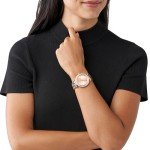 Michael Kors Rose Gold Women's Three-Hand Watch