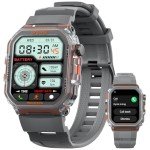 Men's Military Smart Watch with Fitness Tracking