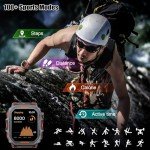 Men's Military Smart Watch with Fitness Tracking