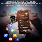 Men's Military Smart Watch with Fitness Tracking