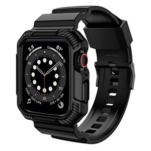 Matte Black Rugged Band for Apple Watch