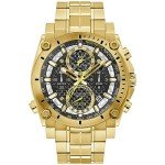 Bulova Men's Gold Stainless Steel Chronograph Watch
