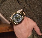 Bulova Men's Gold Stainless Steel Chronograph Watch