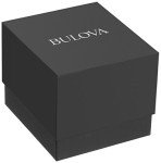 Bulova Ladies' Classic Dress Mini 2-Hand Quartz Watch, Stainless Steel, Arabic Markers, Silver/Blue Accents
