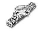 Hamilton Watch Jazzmaster Open Heart Lady Swiss Automatic Watch 36mm Case, Mother of Pearl Dial, Silver Stainless Steel Bracelet (Model: H32215190)