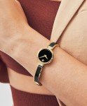 Movado Moda Women's Watch - Swiss Quartz 2H Movement, Plated Stainless Steel, Adjustable Bangle - 3 ATM Water Resistance - Luxury Fashion Timepiece for Her - 24mm