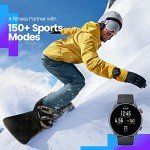 Amazfit GTR 3 Pro Smart Watch for Men 46mm, 14-Day Battery Life, GPS, Alexa Built-In, Bluetooth Calls, Fitness Tracker with 150+ Sports Modes, Sleep Heart Rate Tracking, for Android iPhone, Black