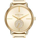 Michael Kors Portia Three-Hand Gold-Tone Stainless Steel Women's Watch (Model: MK3639)