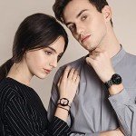 Lerobo Compatible with Samsung Galaxy Watch 7 6 5 4 Band 44mm 40mm/Galaxy Watch 6 4 Classic Band 43mm 47mm 46mm 42mm/Active 2 40mm 44mm, 20mm Stainless Steel Metal Replacement Men Women