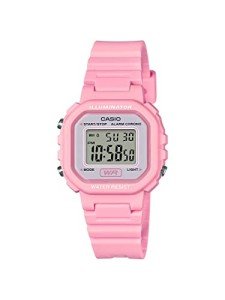Casio LA20WH Series | Women's Digital Watch | Water Resistant | 100 SEC Chronograph | Alarm | LED Illuminator | 5-Year Battery