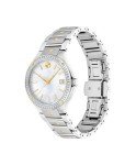 Movado SE Women's Watch - Swiss Quartz Movement, Stainless Steel Link Bracelet - Mother of Pearl Dial - 5 ATM Water Resistance - Luxury Fashion Timepiece for Her - 32mm