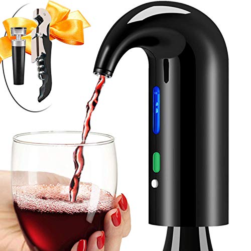 Electric Wine Aerator and Dispenser Set