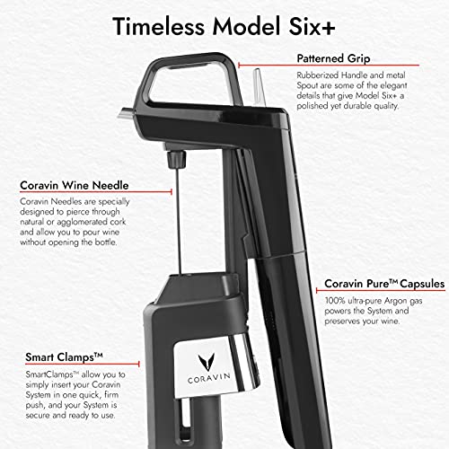 Coravin Timeless Six Plus Wine Saver System