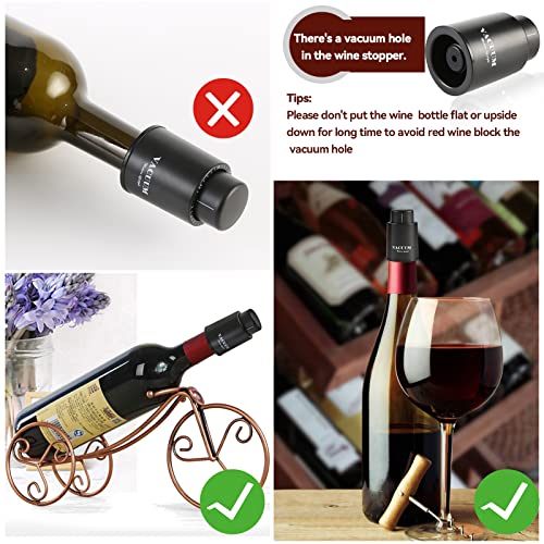 2-Pack Real Vacuum Wine Bottle Stoppers