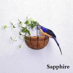 25/35cm Handmade Simulation Parrot Creative Feather Lawn Figurine Ornament Animal Bird Garden Bird Prop Decoration