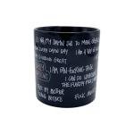 Island Dogs Giant Affirmations 22-Ounce Funny Coffee Mug – Large Ceramic Cup for Coffee Lovers With Bold Affirmations & Dirty Words – Fun & Inspirational Gift