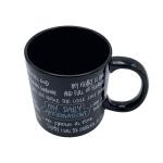 Island Dogs Giant Affirmations 22-Ounce Funny Coffee Mug – Large Ceramic Cup for Coffee Lovers With Bold Affirmations & Dirty Words – Fun & Inspirational Gift