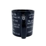 Island Dogs Giant Affirmations 22-Ounce Funny Coffee Mug – Large Ceramic Cup for Coffee Lovers With Bold Affirmations & Dirty Words – Fun & Inspirational Gift