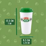 Paladone Friends TV Show Travel Mug, Central Perk Coffee Mug Officially Licensed Merchandise