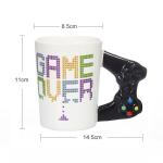 400ml Funny Gamepad Ceramic Mugs with Handle Tea Cups Cafe Mug Creative Game Pattern Cups Fashion Novelty Gifts