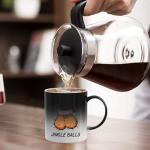 White Elephant Gifts for Adults - Christmas Stocking Stuffers for Men Women, Message Appears as it Heats Coffee Mug Novelty Gag Funny Gifts for Christmas Valentines Day Birthday Prank Office Joke