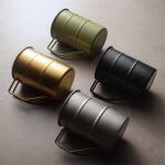 Outdoor 304 Stainless Steel Marco Mug, Industrial Style, Retro Old Creative, Coffee, Camping, Picnic, Beer Mugs