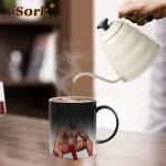 isork Funny Christmas Day Gift For Girlfriend,Heat Changing Coffee Mug,Funny Gag Gifts for Women Men - Message Appears as it Heats, Novelty Gifts for Christmas Birthday