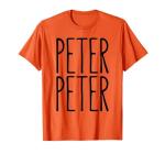Peter Peter Pumpkin Eater T-Shirt Costume Shirt T-Shirt