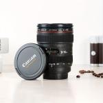 1pc, Camera Lens Coffee Mug, Fun Photography Stainless Steel Lens Mug, Great Gifts For Photographers, Home Supplies, Friends