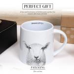Pavilion Gift Company - Baaahd Bitch - Sheep - 17 Oz Coffee Mug Tea Cup Farm Animal Farmer