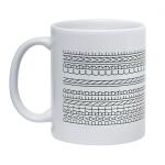 White Elephant Christmas Gifts for Adults Funny Coffee Mug Hidden Message Coffee Mug, Partner In Crime Ceramic Coffee Cup, Funny Birthday Gifts for Women Men Coffee Lover, Unique Gift Idea (White)