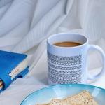 White Elephant Christmas Gifts for Adults Funny Coffee Mug Hidden Message Coffee Mug, Partner In Crime Ceramic Coffee Cup, Funny Birthday Gifts for Women Men Coffee Lover, Unique Gift Idea (White)