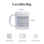 White Elephant Christmas Gifts for Adults Funny Coffee Mug Hidden Message Coffee Mug, Partner In Crime Ceramic Coffee Cup, Funny Birthday Gifts for Women Men Coffee Lover, Unique Gift Idea (White)