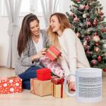White Elephant Christmas Gifts for Adults Funny Coffee Mug Hidden Message Coffee Mug, Partner In Crime Ceramic Coffee Cup, Funny Birthday Gifts for Women Men Coffee Lover, Unique Gift Idea (White)