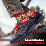 Sillies Socks Funny Coffee Socks - Fueled By Coffee And Sarcasm Socks, Unisex Crew Sock Set, One Size Fits Most 8-13