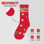 Sillies Socks Funny Coffee Socks - Fueled By Coffee And Sarcasm Socks, Unisex Crew Sock Set, One Size Fits Most 8-13