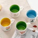 ONRRI Christian Ceramic Coffee Mug with Psalm 1:3 - "A tree planted by the rivers of water Inspirational Floral Design, Faith-Based Gift for Friends & Loved Ones - 15 oz