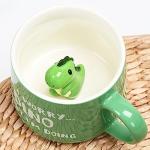 Arawat Cute Dinosaur Coffe Mug with Dino Inside Dinosaur Print Stuff Mugs with Spoon 12 Oz Tea Cups Ceramic Cup Funny Coffee Mugs with Spoon Mugs Birthday Gift for Women Friends Dinosaurs Lover