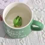 Arawat Cute Dinosaur Coffe Mug with Dino Inside Dinosaur Print Stuff Mugs with Spoon 12 Oz Tea Cups Ceramic Cup Funny Coffee Mugs with Spoon Mugs Birthday Gift for Women Friends Dinosaurs Lover