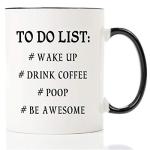 Mecai Funny to do list mug-11 OZ coffee tea cup, Funny Birthday Christmas Gift Ideas for Men Coworkers,Dad and Mom, Husband or Wife, Boyfriend and Girlfriend