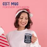 4E's Novelty Coffee Mug Sometimes You Forget You’re Awesome, 14 oz - Steel Navy Blue with Lid, Christmas Gift for Men Him Dad - Inspirational Birthday Coffee Mug Gifts for Dad, Guy, Boyfriend