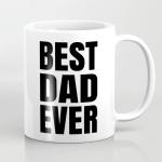 BEST DAD EVER Coffee Mug Father Birthday Gift Papa Home coffee Mug 11oz Ceramic Coffee mug