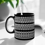 Hidden Message Coffee Mug for Men and Women – Unique Sarcastic Gift for Friends, Coworkers, Family – Funny Office Gift for Adults, Coffee Lover Gifts – Black 11oz Novelty Cup