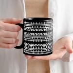 Hidden Message Coffee Mug for Men and Women – Unique Sarcastic Gift for Friends, Coworkers, Family – Funny Office Gift for Adults, Coffee Lover Gifts – Black 11oz Novelty Cup