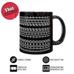 Hidden Message Coffee Mug for Men and Women – Unique Sarcastic Gift for Friends, Coworkers, Family – Funny Office Gift for Adults, Coffee Lover Gifts – Black 11oz Novelty Cup