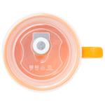 Silver Buffalo Garfield Never Trust a Smiling Cat Featuring Odie, Arlene, Nermal, and Pooky Ceramic Soup Mug with Vented Plastic Lid, 24 Ounces