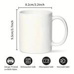 Funny Coffee Mug It's Fine I'm Fine Everything Is Fine Colorful Poor Cat Water Cups Drinkware Home Room Birthday Gift Cool Stuff