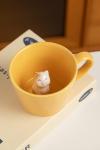 DIHOclub Cat Coffee Cup Hidden Ceramic Animal Inside Mug,Cute Cartoon Handmade Figurine Mugs,Holiday and Birthday Gift for Coffee Milk Tea Lovers,12 Oz(yellow)