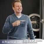 KATLADIZ Thank You Gifts for Men, Boss, Coworker, Manager, Office, Mentor - Coworker Gifts, Boss Gift for Men - Birthday, Fathers Day Gift for Mens - 14 Oz Stainless Steel Coffee Mug